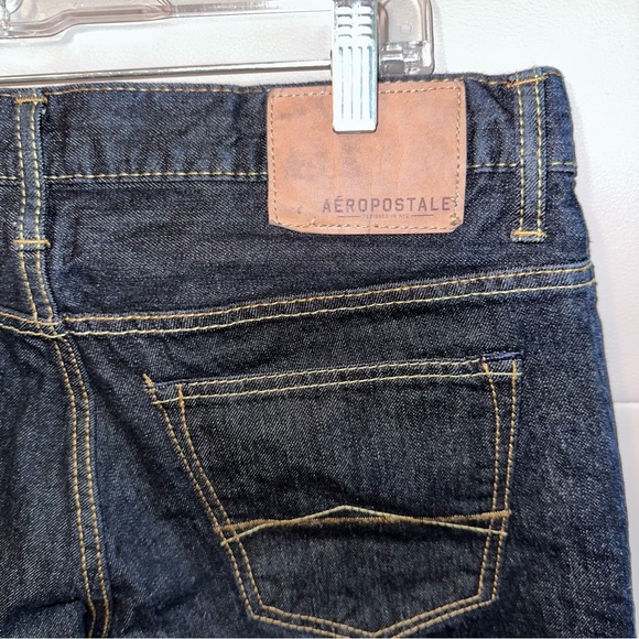 Aeropostale Men’s Straight Leg Washed Jeans - Picture 7 of 7